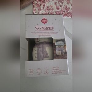 Merry Moments Snowman Wax Warmer Melter